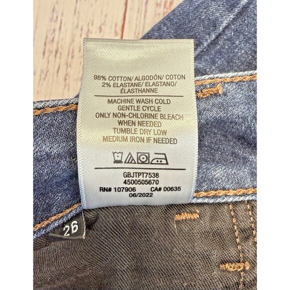 Hudson Jean's Women's Collin Tarpitt Skinny Jean's Size 26 Stretch - Picture 5 of 10